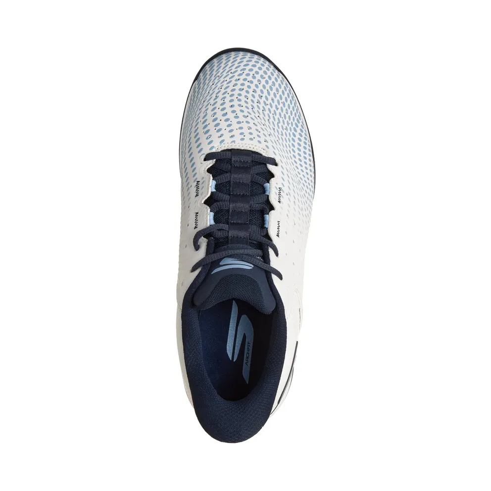Skechers Viper Court Reload “White / Marine / Light Blue” (246101CWNLB)