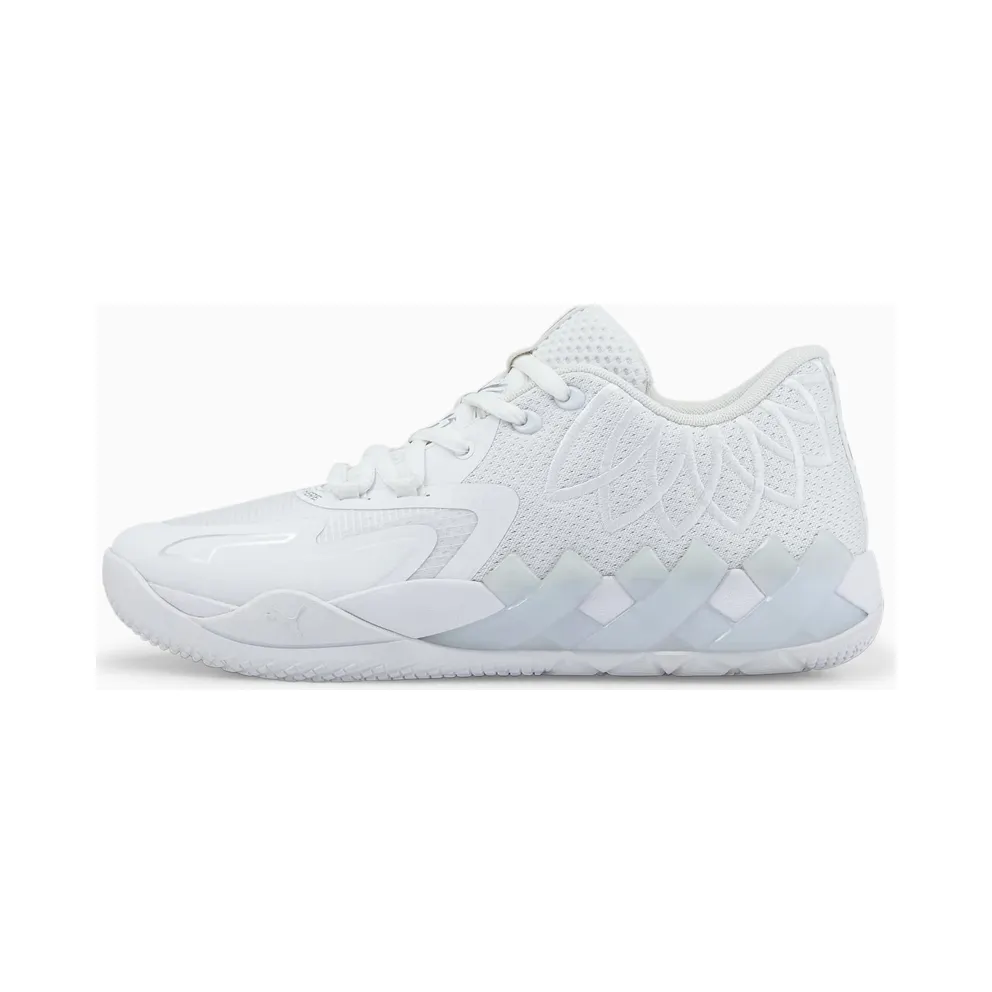 Puma MB.01 Lo Basketball Shoes Silver/White (376941-04)