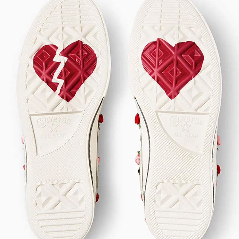 Converse Chuck 70 Valentine’s Day Egret/Red/Lt Jellyfish Jitter (A10637C)