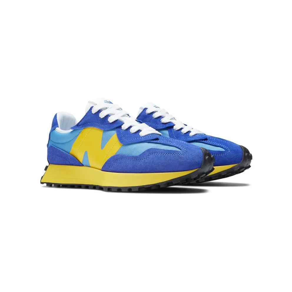 New Balance 327 Warped Essentials Marine Blue Yellow (U327WEH)