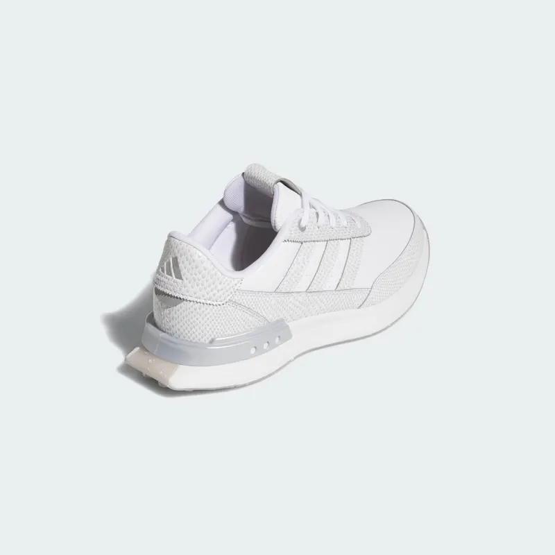 adidas S2G 24 Leather Spikeless Golf Cloud White Silver Metallic (JI4037)
