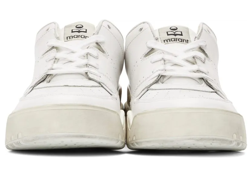 Isabel Marant White Emreeh Trash Sneakers (22PBK0366-22P020N) (2)