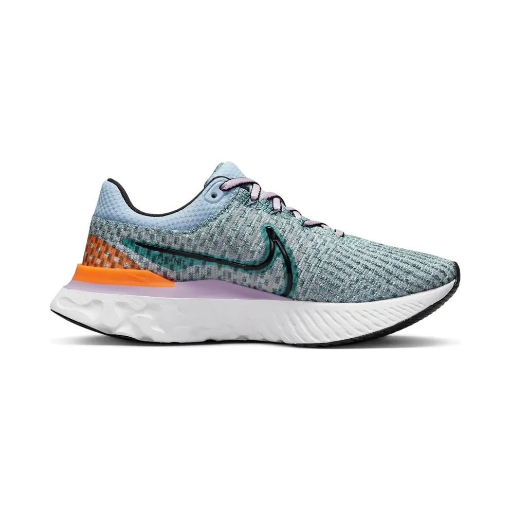Nike React Infinity Run Flyknit 3 Road Running Grey (DD3024-300)