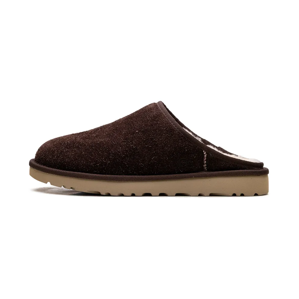 Ugg Classic Slip-On Shaggy Suede Slipper “Burnt Cedar” (1153104-BCDR)