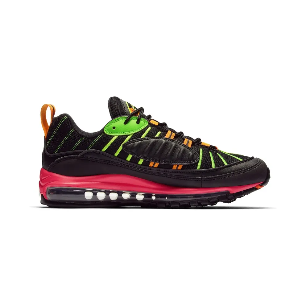 Nike Air Max 98 Tokyo Neon Black/Green Strike-Racer Pink-Volt (CI2291-083)