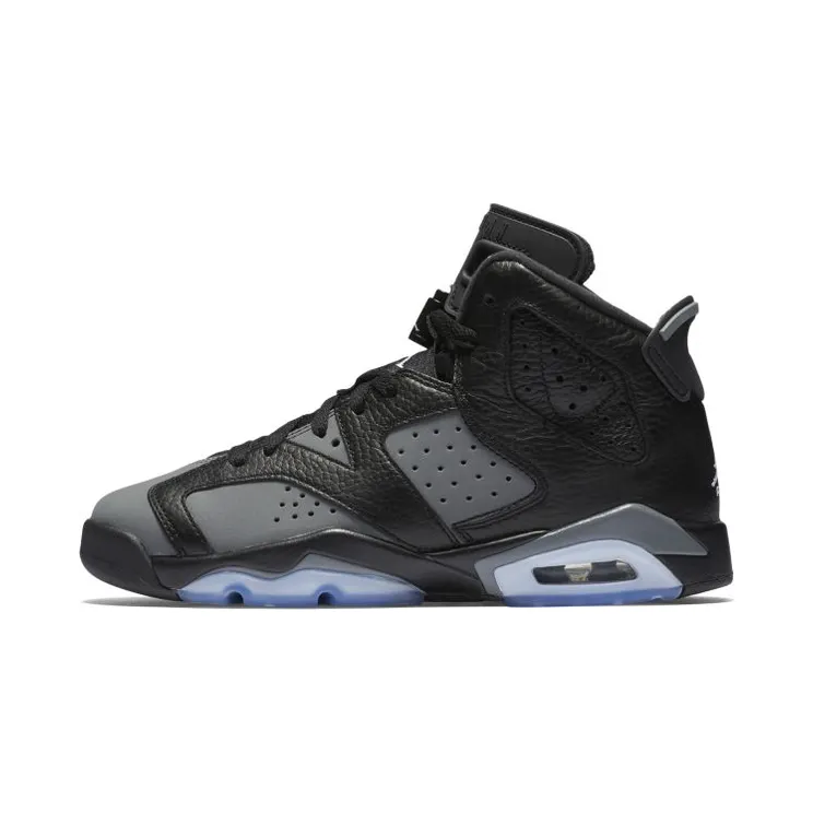 Air Jordan 6 Retro BG “Black / Cool Grey / White” (384665-010)
