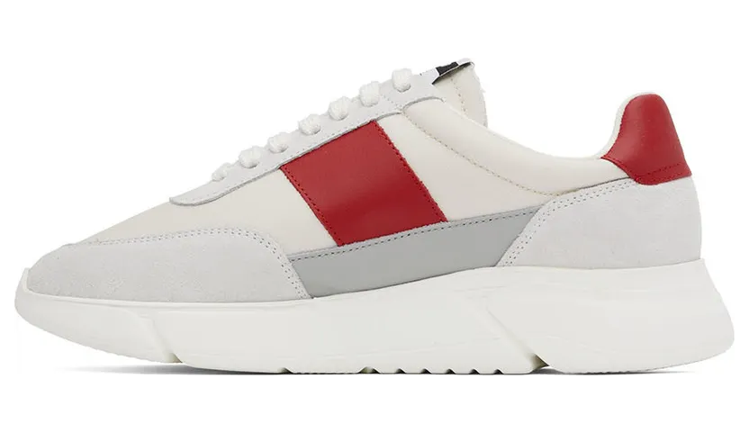 Axel Arigato Off-White & Red Genesis Vintage Runner Sneakers (F0084071) (3)