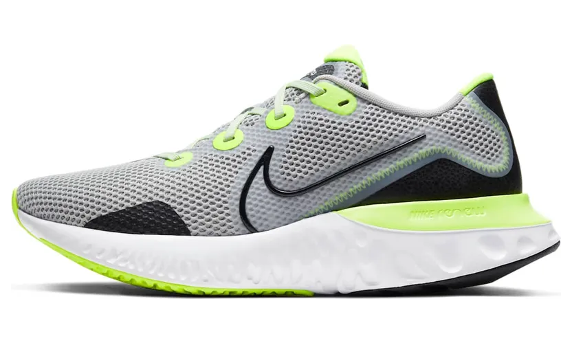 Nike Renew Run ‘Grey Fog Volt’ Grey Fog/White/Volt/Black (CK6357-006)