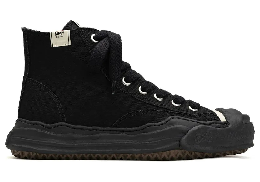 Maison Mihara Yasuhiro Hank OG Sole Canvas Hi Black (A05FW701)