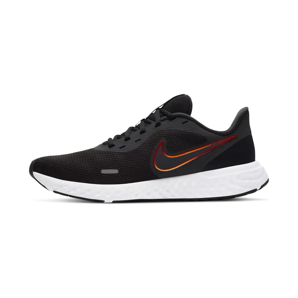 Nike Revolution 5 “Black / Total Orange / Gym Red / Dark Smoke Grey” (BQ3204-014)