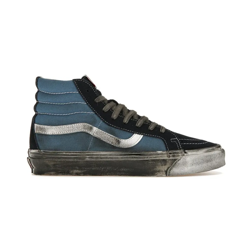 Vans Vault UA OG Sk8-Hi LX Stressed Navy Blue (VN0A4BVBNGJ)