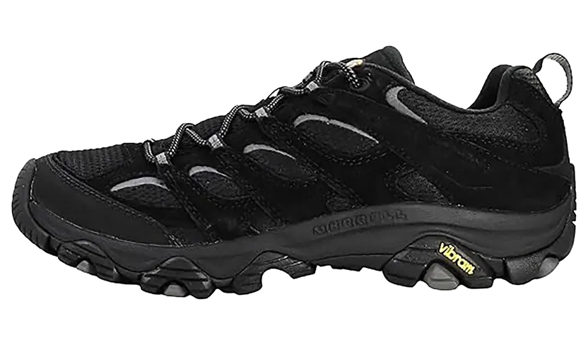 Merrell Moab 3 Non-Slip Low Top Hiking Shoes “Black” (J500673)