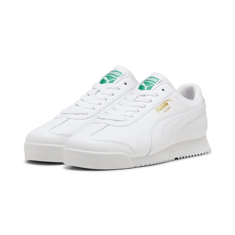 Puma Roma 24 “Puma White / Archive Green” (396868_03)