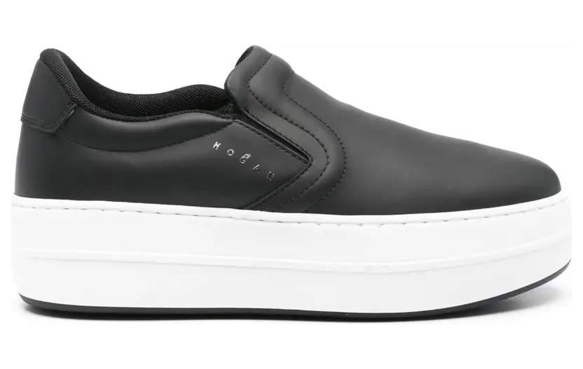 Hogan Slip-On-Sneakers “Black” (HXW6700FK90Q44)