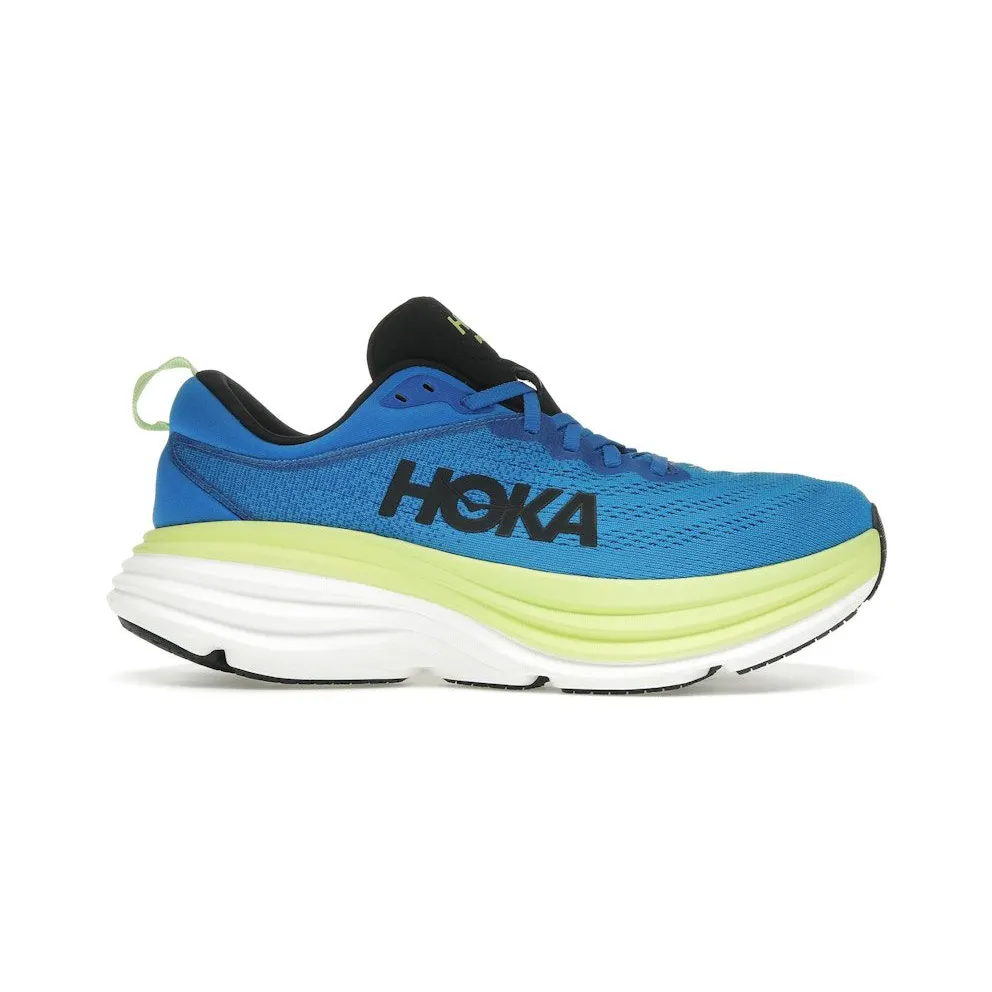 Hoka One Bondi 8 Electric Cobalt Lettuce (1123202-ELT)