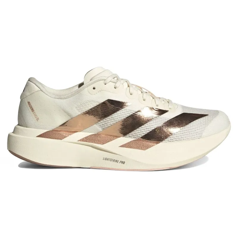 adidas Adizero Evo SL Metallic Stripes Off White Copper (KK1950)