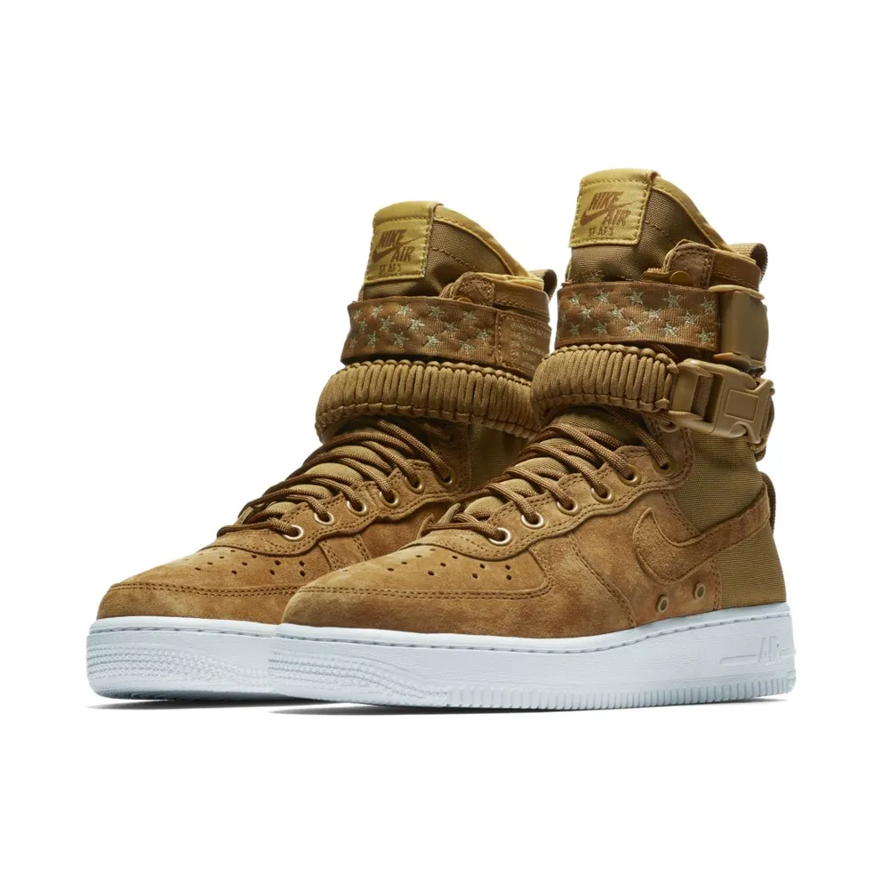 Nike SF Air Force 1 High Muted Bronze (W) Muted Bronze/Muted Bronze-White (857872-203)