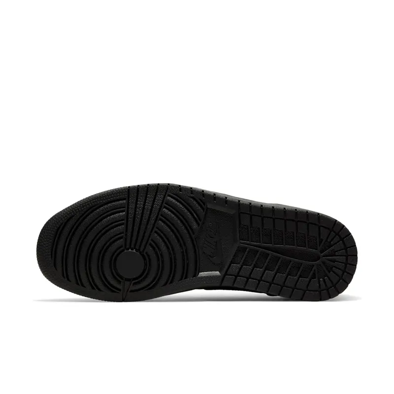 Jordan 1 Mid Triple Black (2020) Black/Black (554724-056)