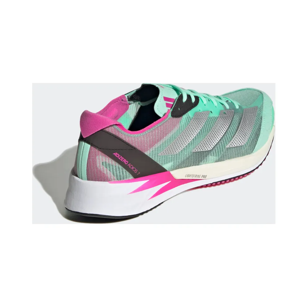 adidas Adizero Adios 7 Pulse Mint / Silver Metallic / Core Black (GV9062)