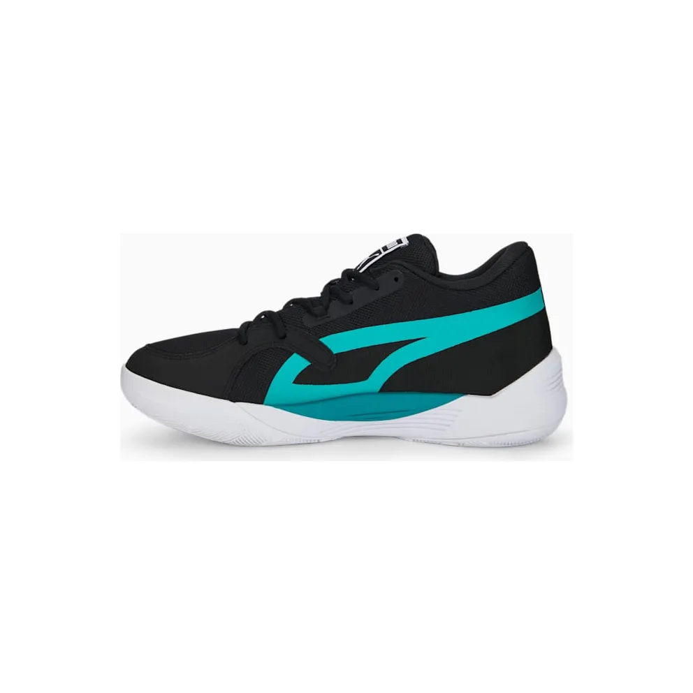 Men’s PUMA Trc Blaze Court Black/Deep Aqua (376582-16)