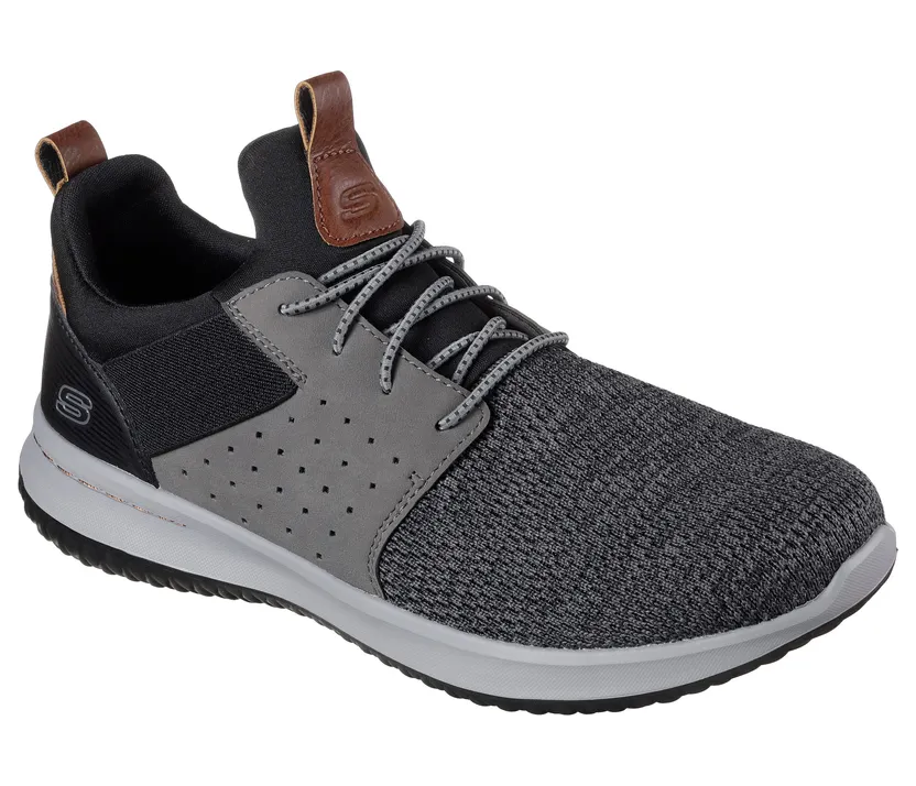 skechers-skech 65474 BKGY