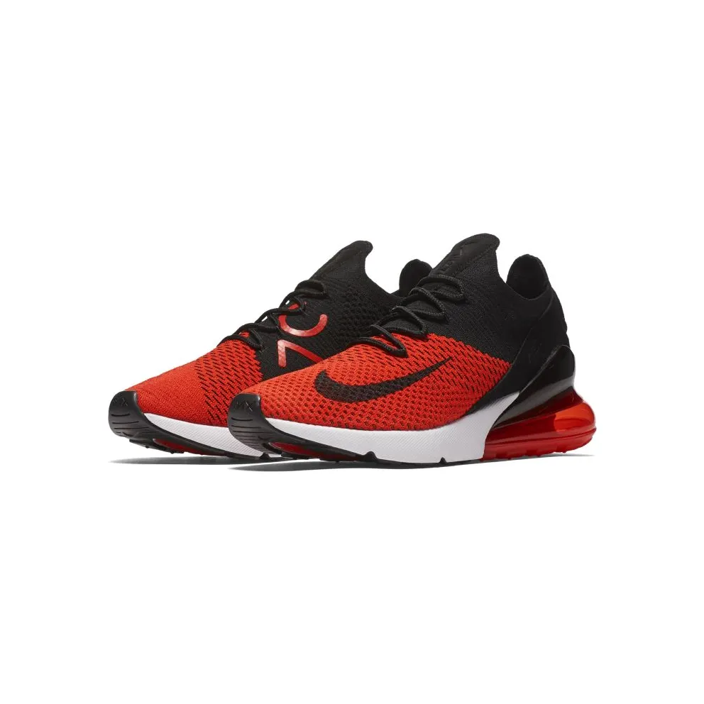 Nike Air Max 270 Flyknit Bred Chile Red/Challenge Red-White-Black (AO1023-601)