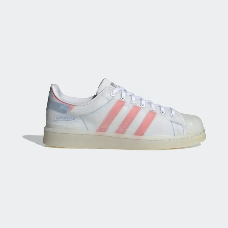 adidas Superstar Futureshell Cloud White / Semi Solar Red / Bright Blue (FX5544)
