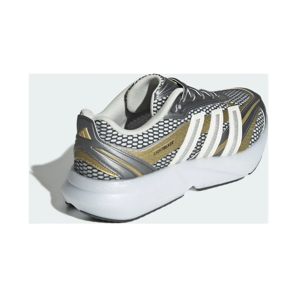 Adidas Lightblaze Glow Core White / Silver Metallic / Matte Gold (JP6324)