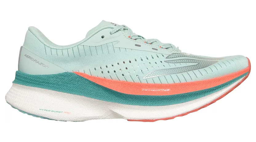 Skechers Aero Razor Sneaker Turkoois/Koraal