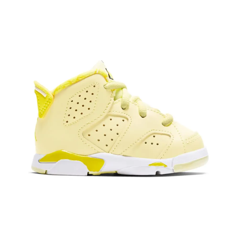 Jordan 6 Retro Dynamic Yellow Floral (TD) Citron Tint/Dynamic Yellow-Black-White (645127-800)