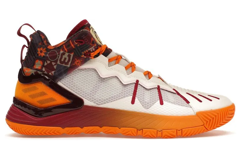 adidas D Rose Son of Chi White Bold Orange (GV8717)