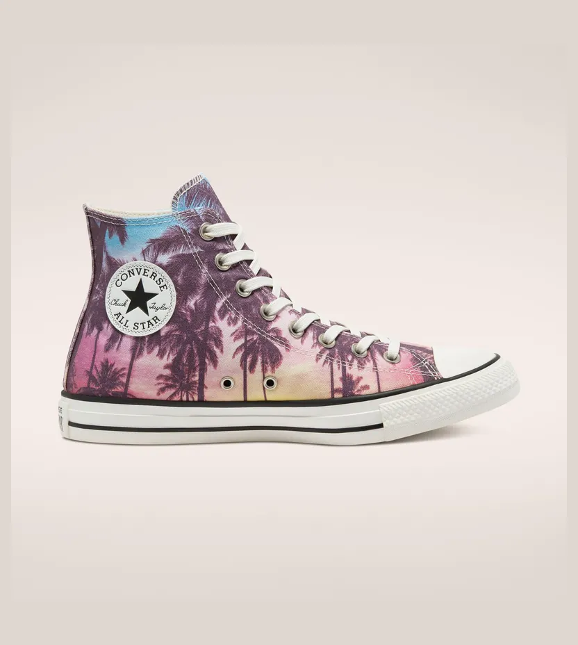 Converse Sunset Palms Chuck Taylor All Star High Top Blue/white/black (171279C)