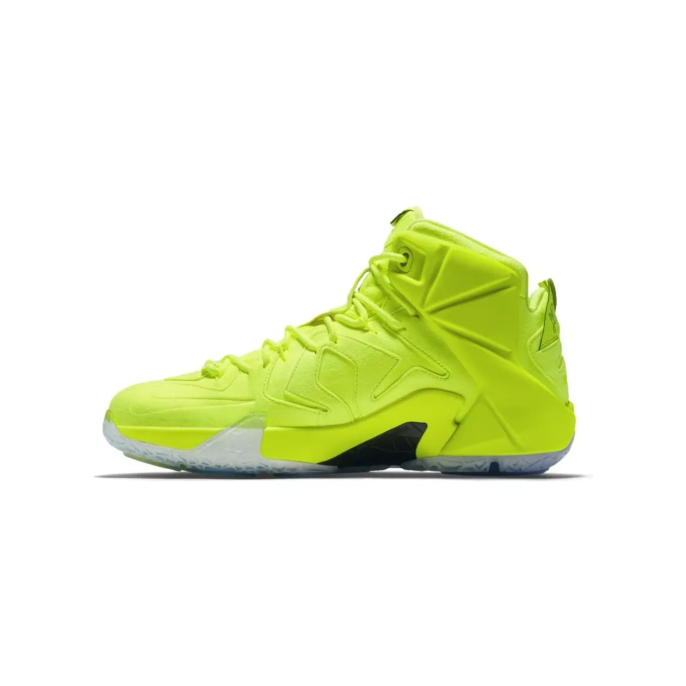 Nike LeBron 12 EXT Tennis Ball Volt/Volt-White-Black (748861-700)