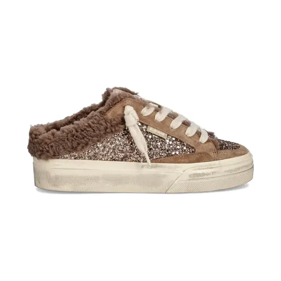 Crime London Soho Sabot Slip-On-Sneakers mit Plateau “Brown” (23551AA9)