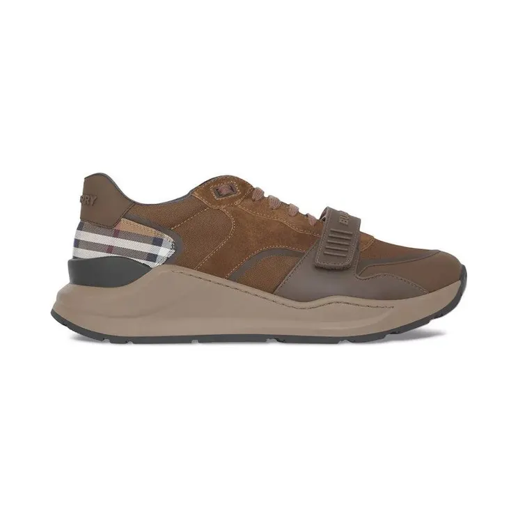 Burberry Ramsey Brown Check Suede (8045842)