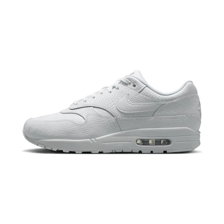 Nike Air Max 1 Premium White Snakeskin “White / Pure Platinum” (HV1211-100)