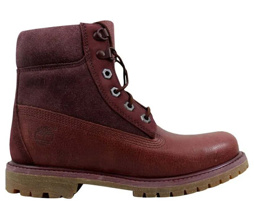 Timberland 6″ Premium D Ring Boot Burgundy (TB0A19C4)