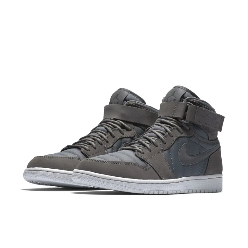 Jordan 1 Retro High Strap Dark Grey Anthracite Dark Grey/Pure Platinum-Anthracite (342132-005)