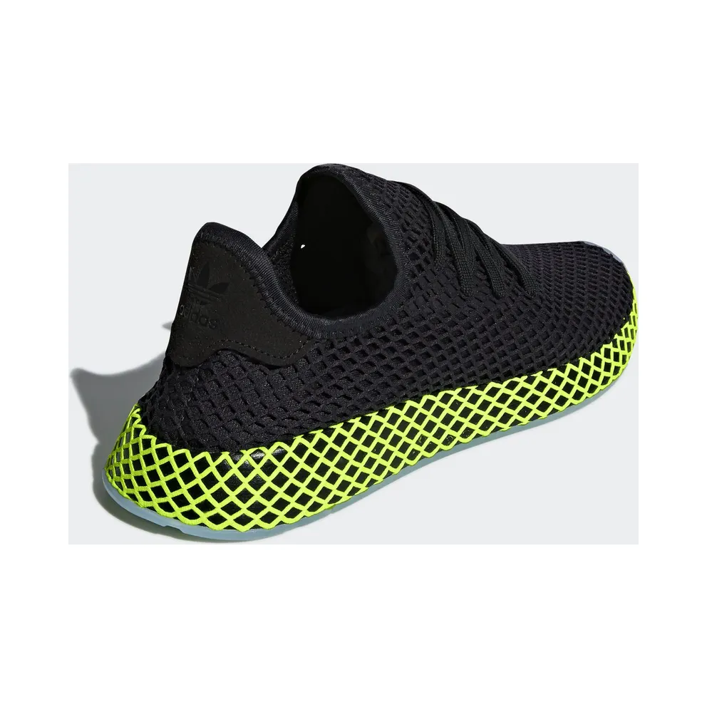 adidas Deerupt Core Black Ash Blue Core Black/Core Black/Ash Blue (B41755)