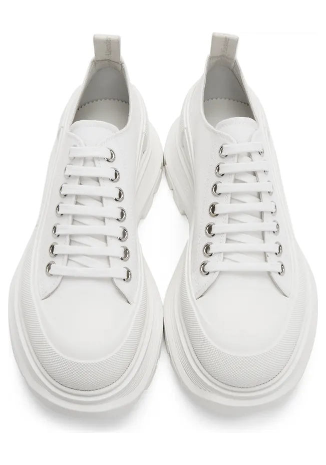 Alexander McQueen Black Tread Slick Sneakers (611705W4MV2) (5)