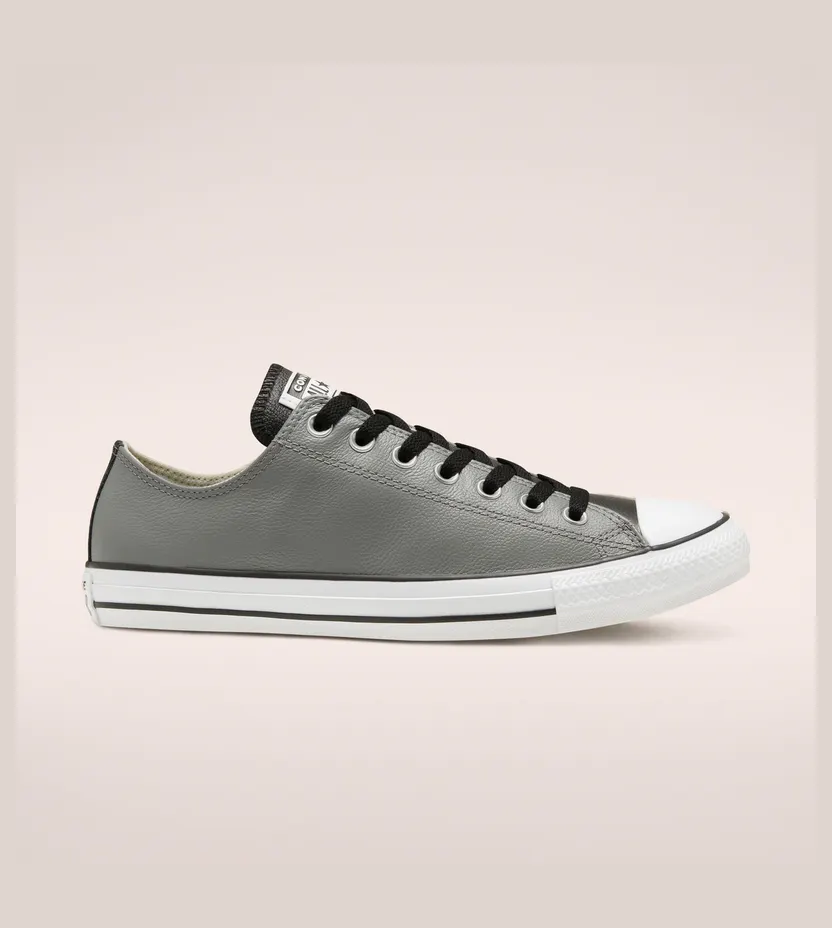 Converse Unisex Seasonal Color Leather Chuck Taylor All Star Low Top Mason/black/white (168542C)