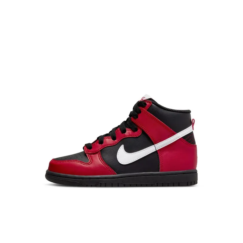 Nike Dunk High Younger Kids’ Black (DD2314-003)