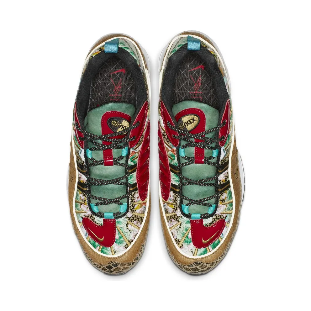 Nike Air Max 98 Chinese New Year (2019) Multi-Color/Metallic Gold-University Red (BV6649-708)
