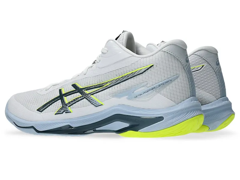 ASICS NETBURNER BALLISTIC FF MT 4 “White / Raw Indigo” (1051A090-103)
