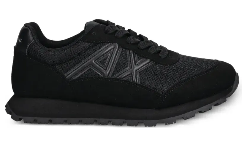 Armani Exchange Sneakers mit Logo-Detail – Schwarz (XW002150AF19388)