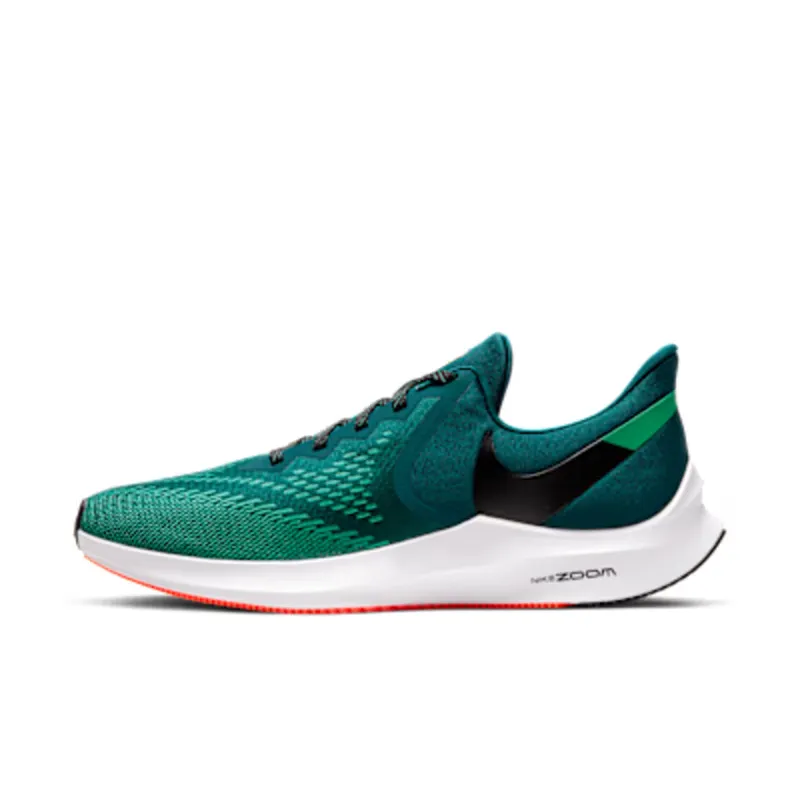 Nike Air Zoom Winflo 6 Blue “Midnight Turquoise / Neptune Green / Hyper Crimson / Black” (AQ7497-300)