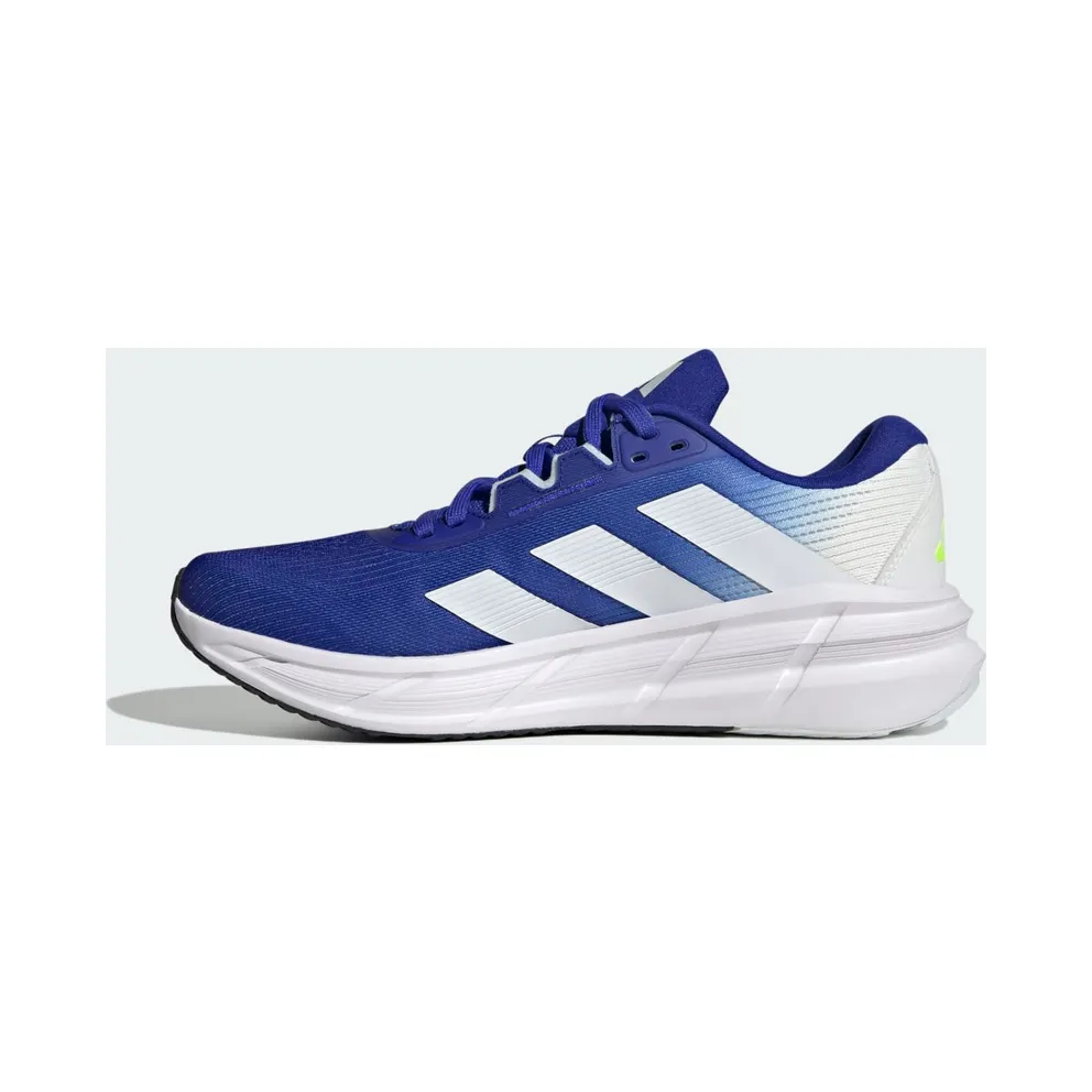 Adidas Questar 3 Running Shoes Lucid Blue / Cloud White / Lucid Lemon (JQ5083)