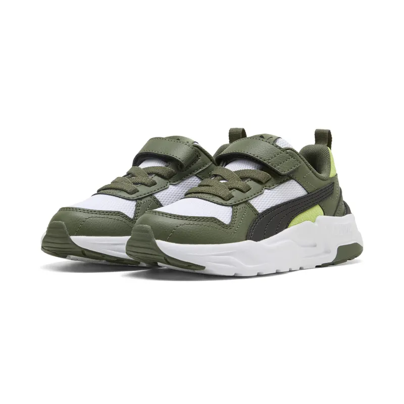 Puma Trinity 2 LT “Puma White / Puma Black / Moss Veil” (403704_14)