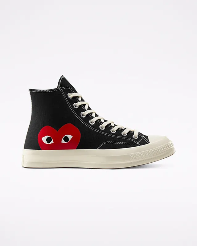 Converse x Comme des Garcons CDG Chuck Taylor High Black (150204C)