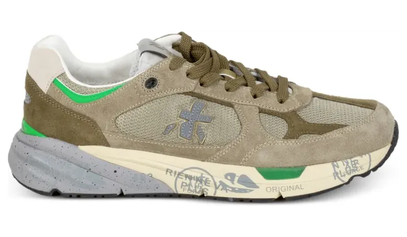 Premiata Mase 25 8017 met logodetail “Grey” (MAE08017)